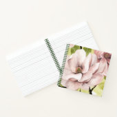 Blume Blush Magnolia Notizblock (Innenseite)