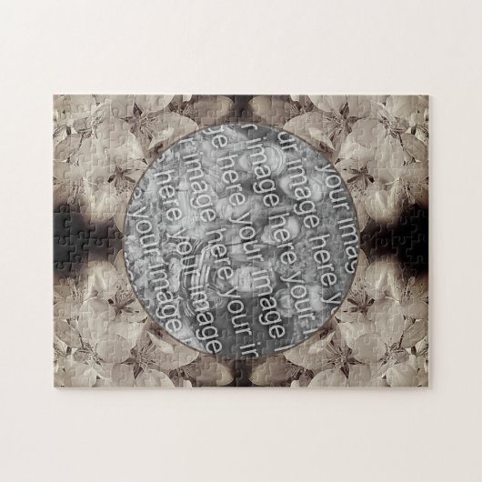 Blume Blüten Abstrakt Foto hinzufügen Puzzle (Horizontal)