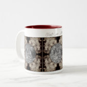 Blume Blüten Abstrakt Foto hinzufügen Zweifarbige Tasse (Vorderseite Links)