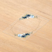 Blume, Blüten, Boho, Blumenzehen Acryleinladungen (Ablage )