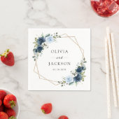 Blume, Blüten, Boho, Blumenzehen Serviette (Beispiel)