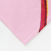 Blume bluten fleecedecke (Ecke)