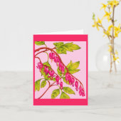 Blume bluten karte (Gelbe Blume)