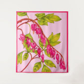 Blume bluten wandteppich (Vorderseite)