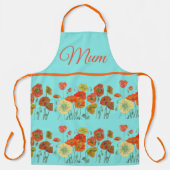 Blume Blütenmütterchen Mama Mother Schürze (Vorderseite)