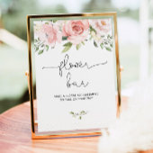 Blume Blütenrot Bar Poster