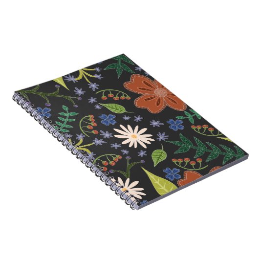 Blume Boho Indie Hippie Ästhetik Original Notizblock (Rechte Seite)