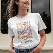 Blume Boho Inspiration Zitat T-Shirt