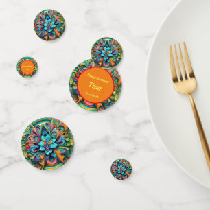 Blume Boho Konfetti