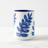 Blume Boho Modern Simple Tasse (Zentrum)