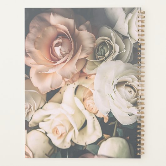 Blume Boho Planner Planer (Rückseite)