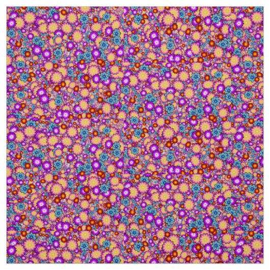 Blume-Bombe1 Stoff (Muster)