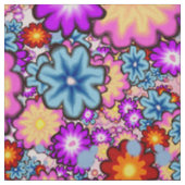 Blume-Bombe1 Stoff (Muster)