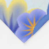 Blume-Bombe 7 Fleecedecke (Ecke)