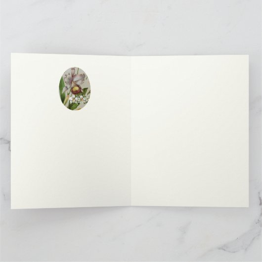 Blume Botanicals Karte (Innenseite)