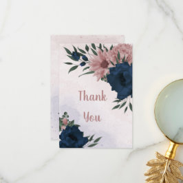 Blume botanisch dankeskarte