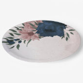 Blume botanisch pappteller (Schrägansicht)