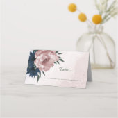 Blume botanisch platzkarte (Vorderseite)