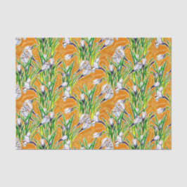 Blume Botanischer Blumenstrauß Seidenpapier