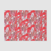 Blume Botanischer Blumenstrauß Seidenpapier (Vorderseite)