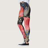 Blume Botanischer Garten Naturkunst Leggings (Links)