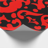 Blume Botanisches Muster Geschenkpapier (Ecke)