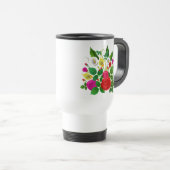 Blume Bouquet-47149 Reisebecher (VorderseiteRechts)