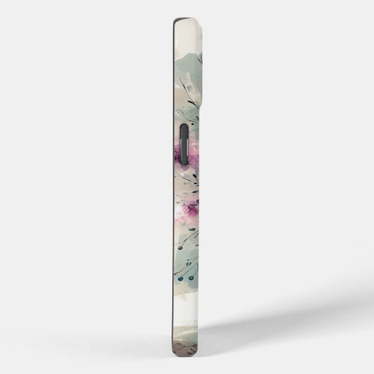Blume Bouquet Alkohol Tinte Case-Mate iPhone Hülle (Rückseite / Rechts)