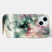 Blume Bouquet Alkohol Tinte Case-Mate iPhone Hülle (Rückseite (Horizontal))