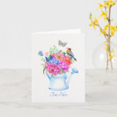 Blume Bouquet ästhetisch Karte (Gelbe Blume)
