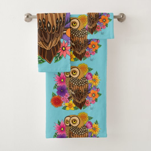 Blume Bouquet Badhandtuch Set (Insitu)