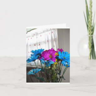 Blume Bouquet, bloße Worte Danke