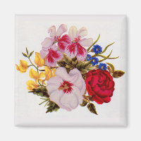 Blume-Bouquet-Blume aus dem 18. Jahrhundert