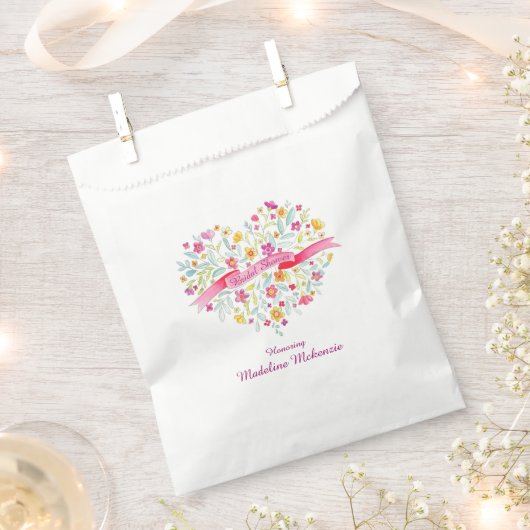 Blume Bouquet Brautparty Geschenktaschen Geschenktütchen (Ausgeschnitten)