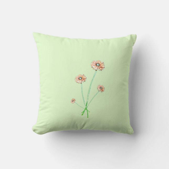 Blume Bouquet Cushion Kissen (Vorderseite)