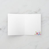 Blume Bouquet Dankeschön Karte (Innenseite)