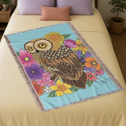 Blume Bouquet Decke