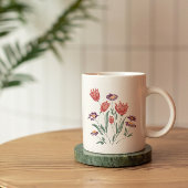 Blume Bouquet Delikate Blumenarrangements Kaffeetasse