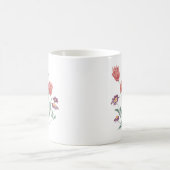 Blume Bouquet Delikate Blumenarrangements Kaffeetasse (Mittel)