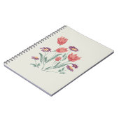 Blume Bouquet Delikate Blumenarrangements Notizblock (Linke Seite)