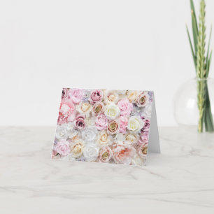 Blume Bouquet Feiertagskarte