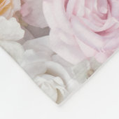 Blume Bouquet Fleecedecke (Ecke)