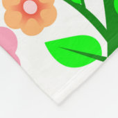 BLUME BOUQUET FLEECEDECKE (Ecke)