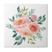 Blume Bouquet Fliese (Vorderseite)