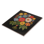 Blume Bouquet Fliese (Seite)