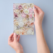 Blume Bouquet Flyer (Handgriff)