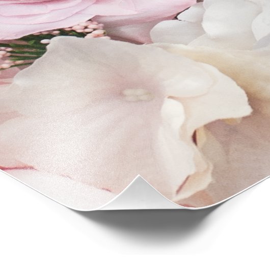 Blume Bouquet Fotodruck (Ecke)