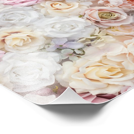 Blume Bouquet Fotodruck (Ecke)