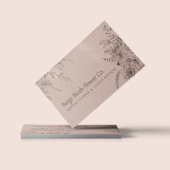 Blume Bouquet Garden Visitenkarte