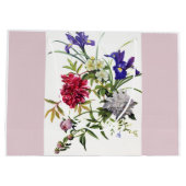 Blume Bouquet Geschenktasche Große Geschenktüte (Rückseite)